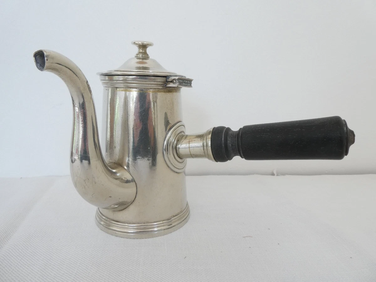 Ensemble Théière Et Sucrier En Métal Argenté – Vintage Anglais – Sans Marque