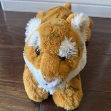 FAO Schwarz ADOPT A PET Toy Plush Tiger 15-inch EUC
