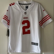 Nike NFL San Francisco 49ers Deommodore Lenoir #2 Youth XL NWT White Jersey