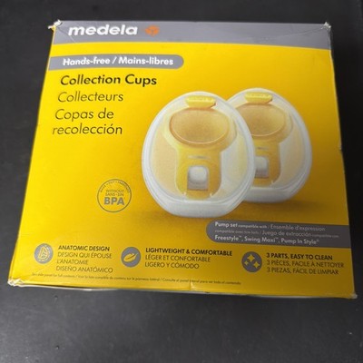 New Sealed Medela Collection Cups and 2 2pks of tubing