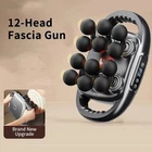 12-Head Massage Gun Handheld Electric Massager for Back,Shoulders, LegsAQA