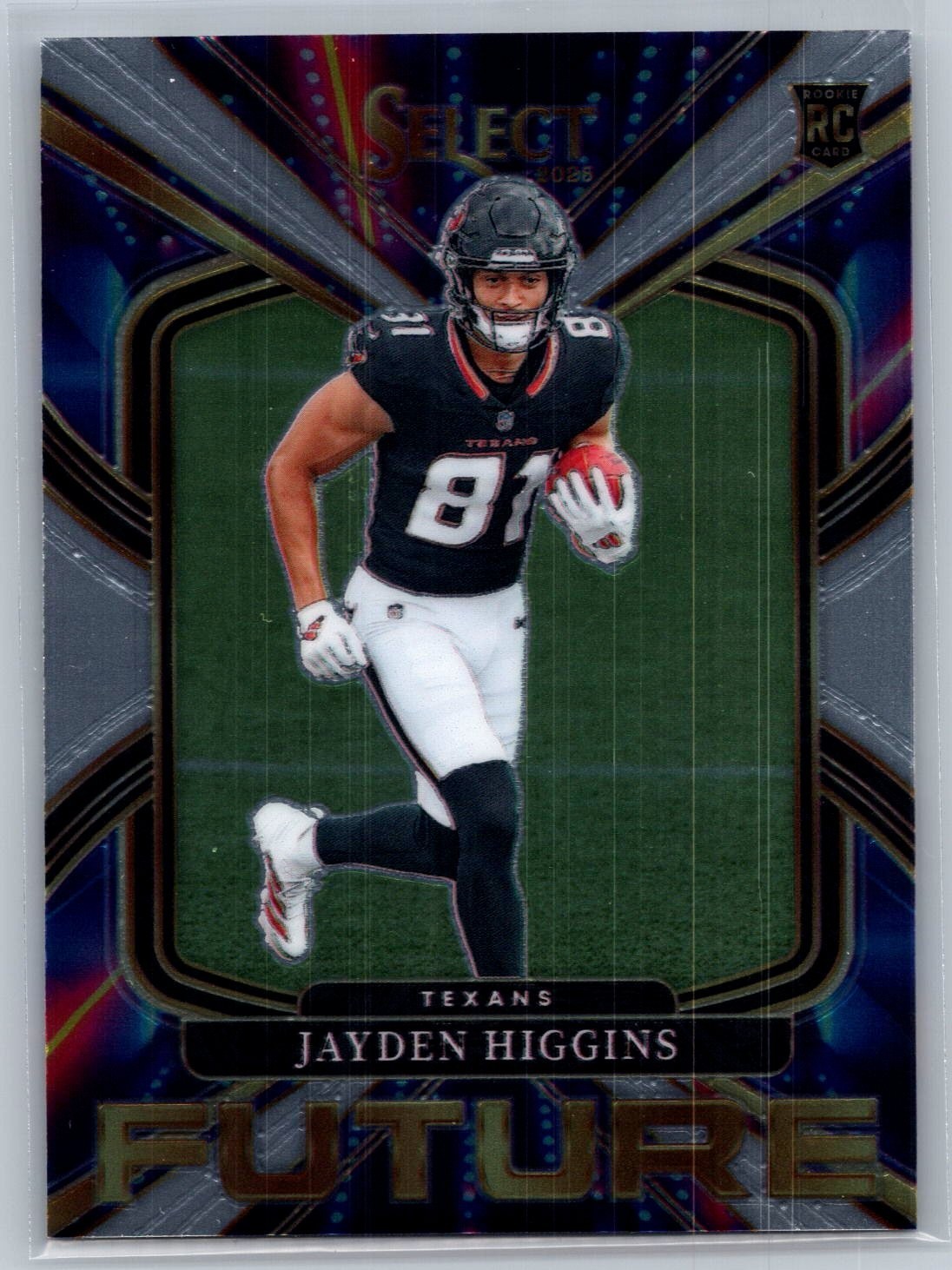 2025 Panini Select - Select Future Jayden Higgins #7 (RC) Houston Texans