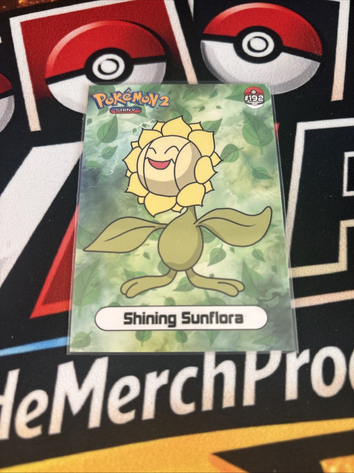 Rare Full Art 2024 SHINY Sunflora POKEMON Card Johto Low Pop ⭐️
