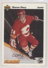 1991-92 Upper Deck Theoren Fleury #245 0s1e