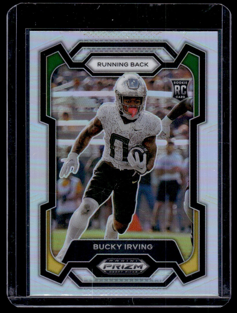 2024 Panini Prizm Draft Picks Bucky Irving Rookie Oregon Ducks #172