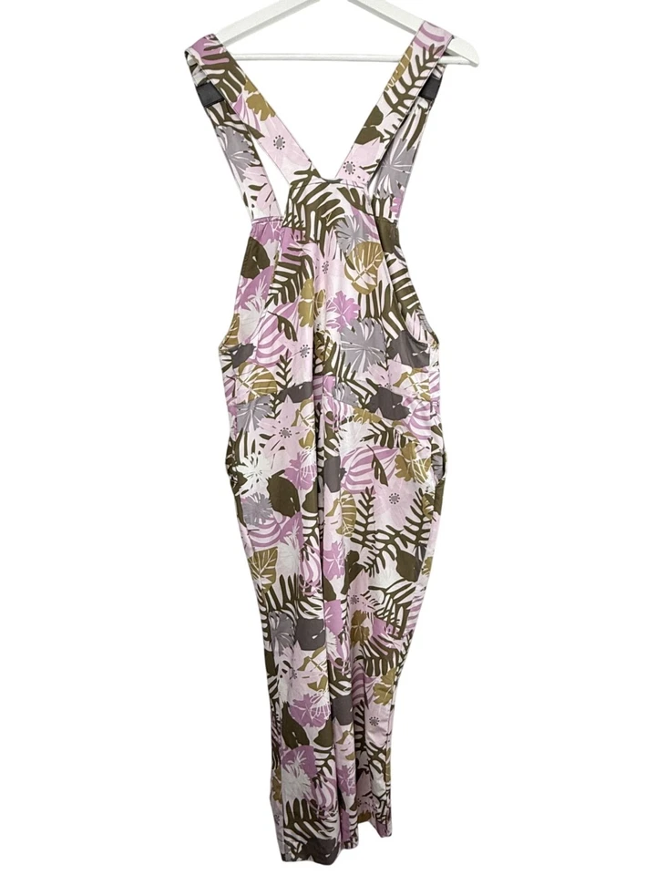 Indyeva Overalls Womens XS Tropical Palm Print Sleeveless Jumpsuit Romper - Image 2 of 4