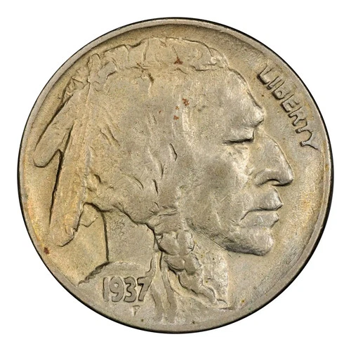 1937-D Buffalo Nickel PCGS AU-50 3 Legs