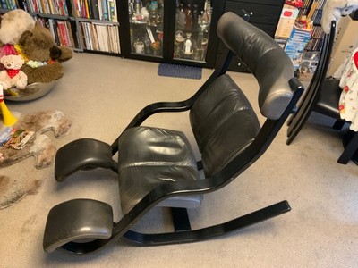 Stokke Varier Gravity Balans Schwarz Nappaleder Schwarz