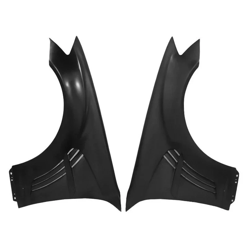 For Mercedes-Benz S550 12-13 Front Fenders Eros Style Version 2 Fiberglass Front Foto 3 de 4