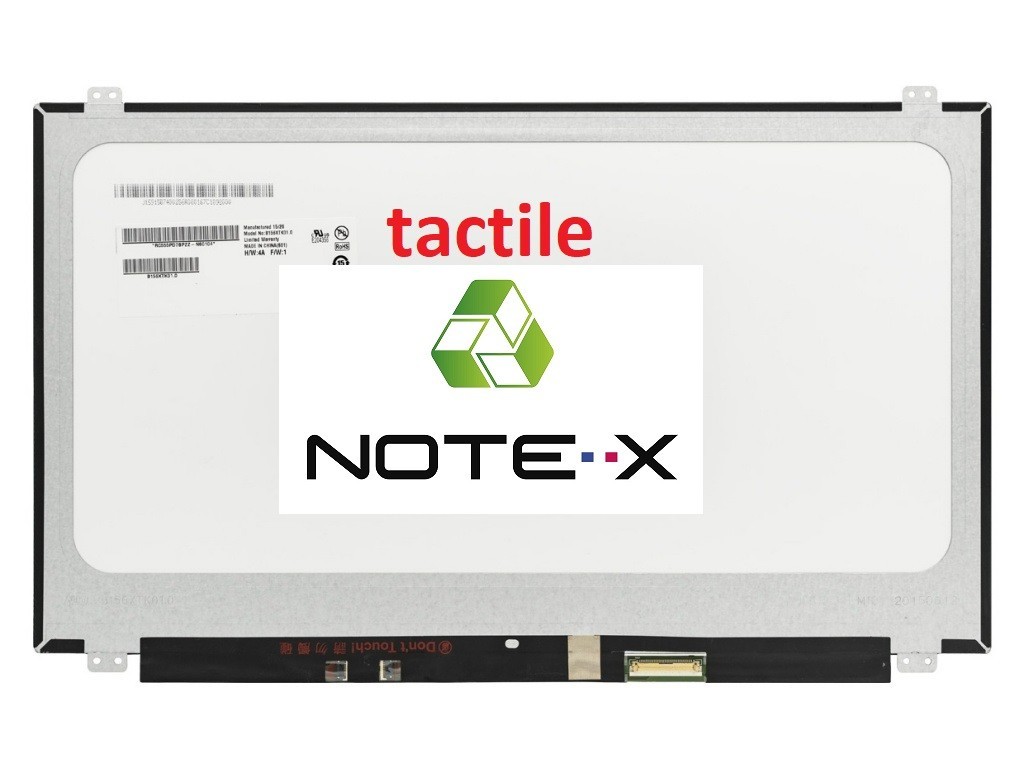 Dalle LCD 15.6 Tactile AUO B156XTK01.0 HW1A pour Remplacement Écran Ordinateur Portable