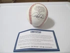 Derek Jeter New York Yankees Signed Autographed WS Baseball COA Steiner Hologram