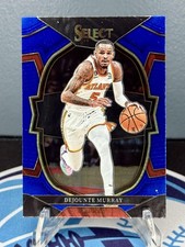 2022-23 Panini Select Blue (Retail Base) #2 Dejounte Murray - Atlanta Hawks