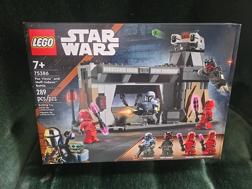 LEGO 75386 Paz Vizsla & Moff Gideon Battle | NEW | SEALED | FREE SHIPPING |