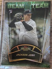 2025 Topps Stadium Club Jackson Jobe RC Beam Team Case Hit SSP #BT-9 Rookie