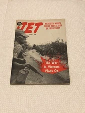 JET MAGAZINE July 7, 1966 James Meredith March Shows Brutal Side Of Mississippi
