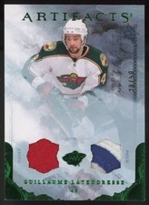 2010-11 Upper Deck Artifacts Emerald Patch Guillaume Latendresse /50 #100