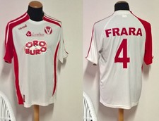 Maglia AS Varese 1910 Match Worn Shirt  4#FRARA - Serie B 2010/2011 - unica/rara