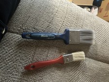 Two Paint Brushes 1 Two Inch One 1 Inch Paint Brush for Household Use Painting