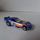 Vintage Hot Wheels Funny Car 1977  1/64 Die Cast Pontiac Body With Chevy Logo