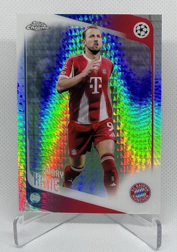 2025-26 Topps Chrome UEFA Club Competitions #182 Harry Kane Prism Refractor