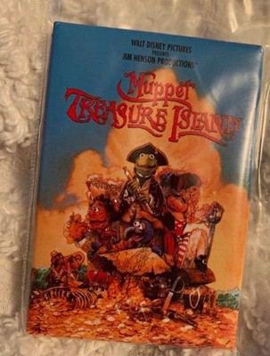 Muppet Treasure Island(1996) movie release poster pin