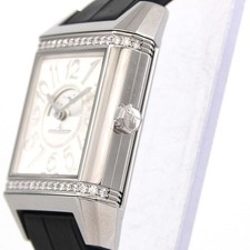 Authentic Jaeger-LeCoultre Reverso Squadra Lady Duetto 235.8.76/Q7058430 Sta... 3