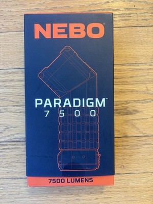 NEBO Paradigm 7500 Flashlight 7500 Lumens USB-C Rechargeable Magnetic Base