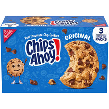 CHIPS AHOY Chocolate Chip Cookies, Family Size 3 pk. Great Price