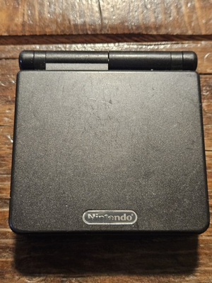 #ad Nintendo Game Boy Advance SP Handheld Game Console AGS 001 Black Parts Or Repair $76.00