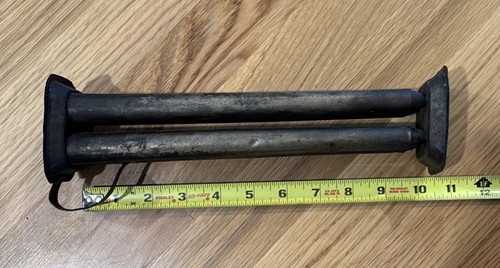 Vintage 4 Tube Metal Taper Candle Mold 10” Primitive Candle Making Tool