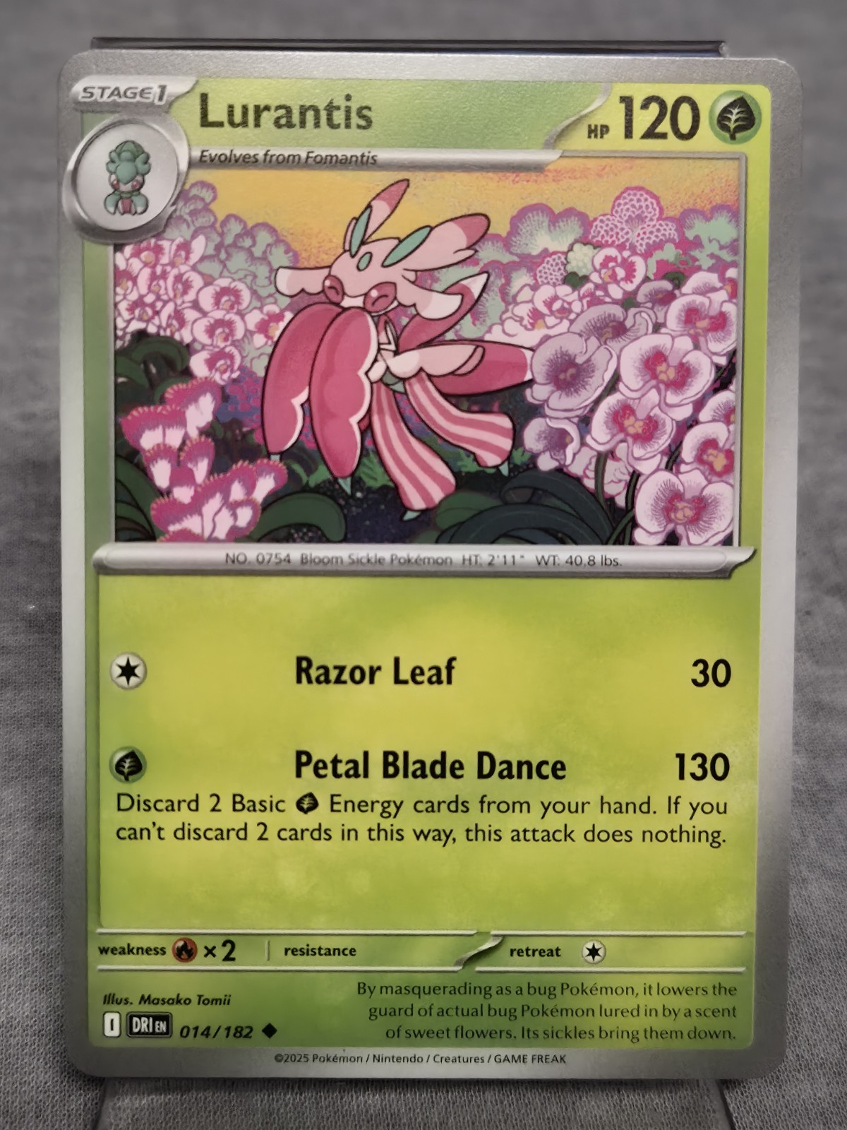 LURANTIS 14/182 UNCOMMON DESTINED RIVALS POKEMON DRI