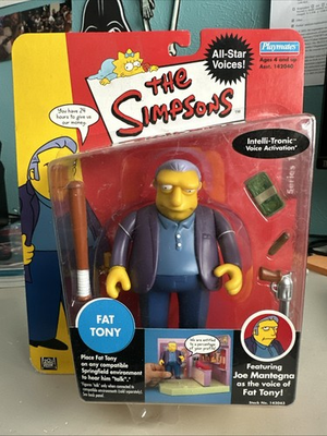 #ad #ad PlaymatesToys The Simpsons Series 1 Fat Tony New In Package $22.00