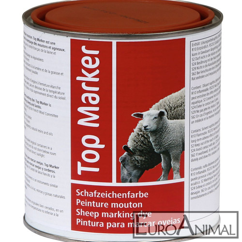 Schafzeichenfarbe Markierfarbe Schafmarkierfarbe Kennzeichnung 1kg Stempel - Bild 3 von 5
