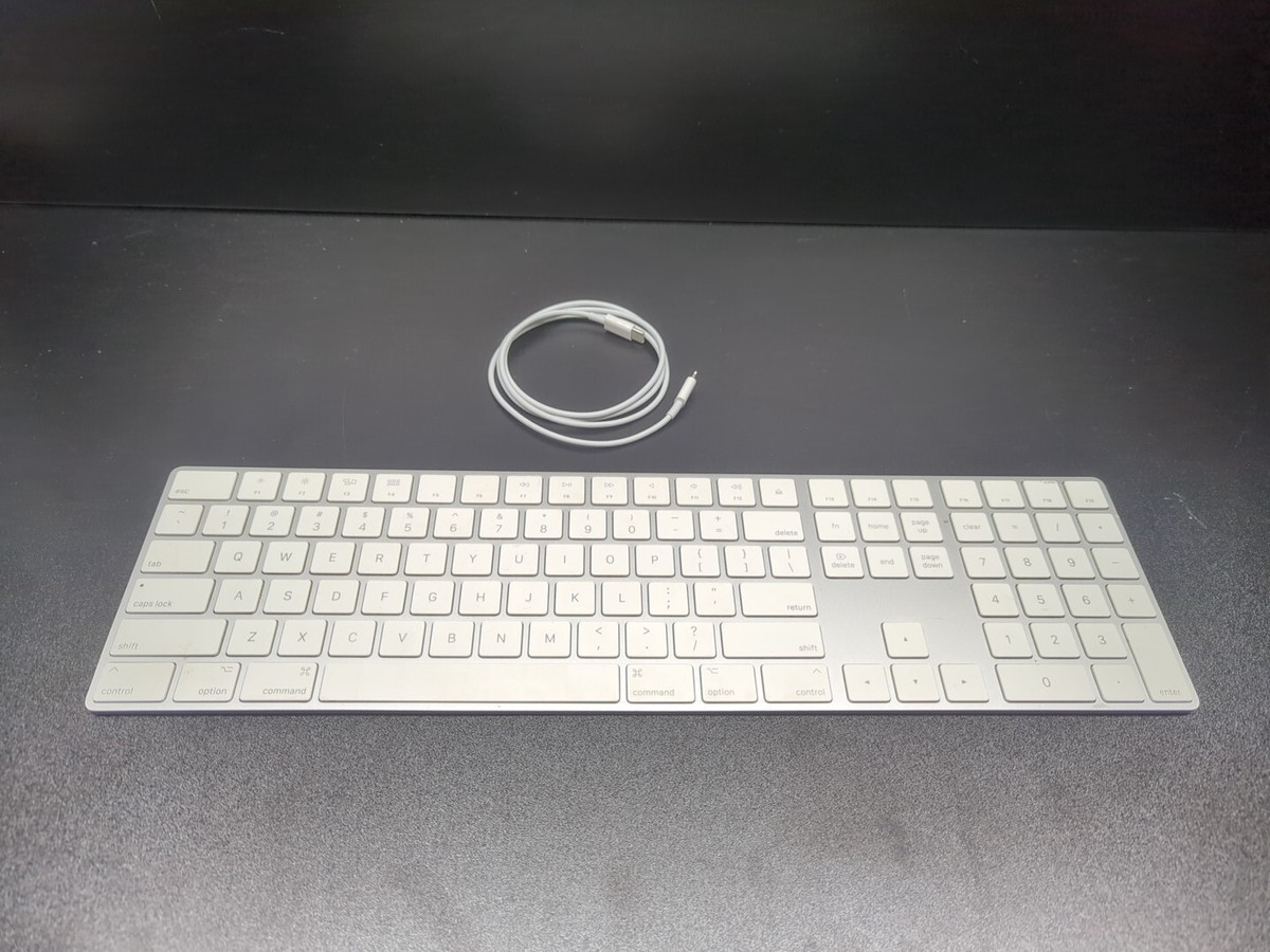 Apple Magic Keyboard with Numeric Keypad A1843 W/ Lightning