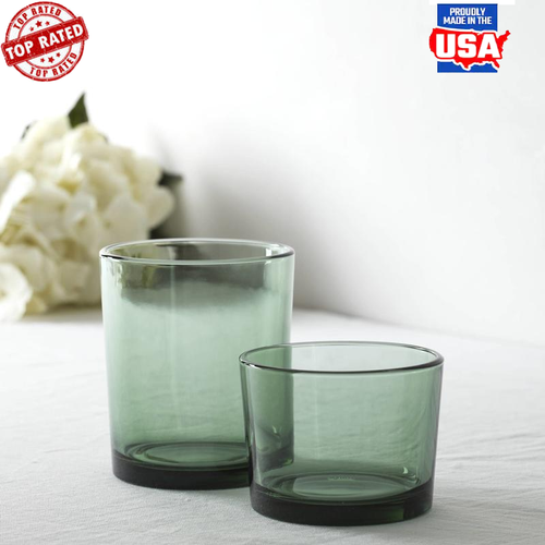 12 Piece Stackable Glass Drinkware Set Dishwasher Safe Perfect