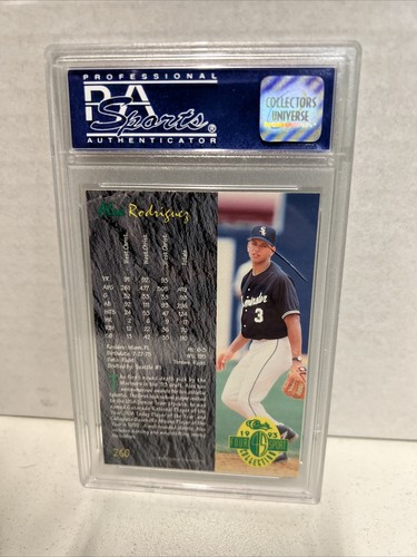 1993 CLASSIC 4 SPORT ALEX RODRIGUEZ #260 ROOKIE RC PSA 9 MINT A0 - Picture 3 of 3