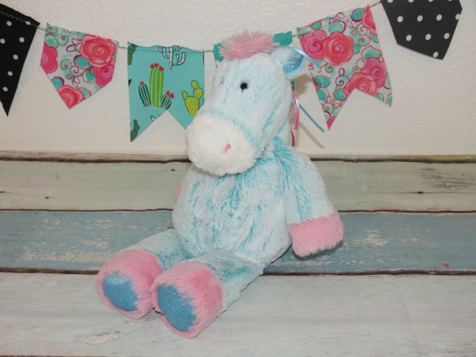 marshmallow junior happy horse soft toy