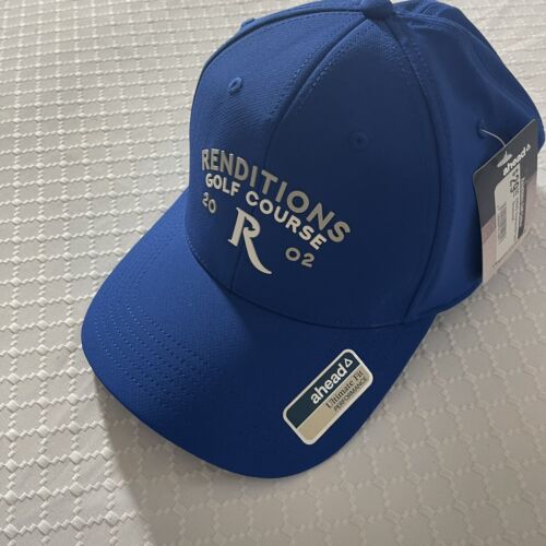 Nuevo con etiquetas Blue Renditions Golf Course 2002 AHead Hat ajustable - Imagen 3 de 13