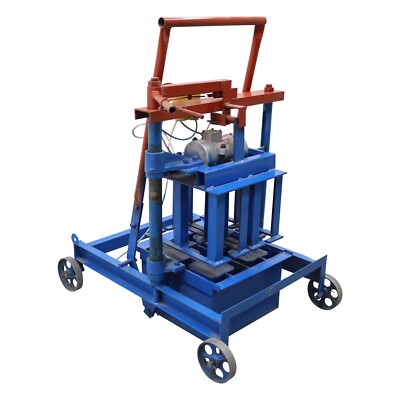 15.75x7.87x7.87in Cement Block Forming Machine 220V Hollow Brick Molding Machine