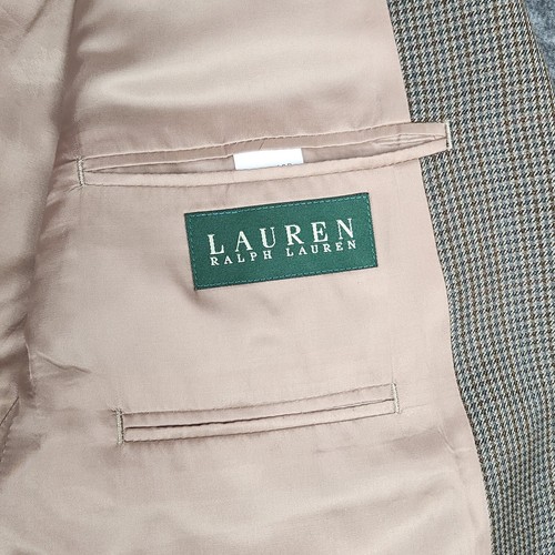Abrigo Deportivo Lauren Ralph Lauren Para Hombre 42R Lana Pata de Gallo Marrón Macys Oficina - Imagen 2 de 22