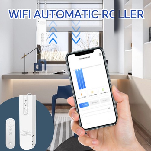 Smart Curtain Chain Roller Blind Shade Shutter Drive Motor WIFI APP Control I8G4 - Bild 11 von 18