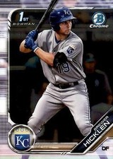 2019 Bowman #BCP-72 Brewer Hicklen Chrome Prospects NM