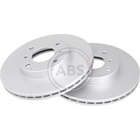 A.B.S. 2X Bremsscheibe Vorne 280 BelüFtet FüR Nissan Almera Ii Hatchback