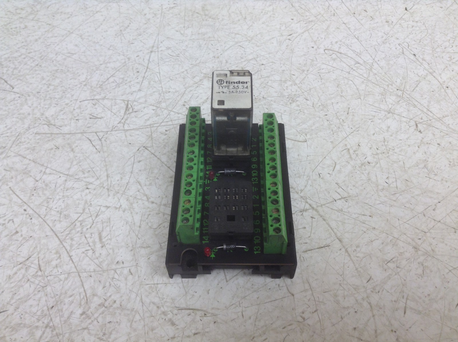 Murr Elektronik SB1371 Relay Board SBI37I 611371 Finder 55.34