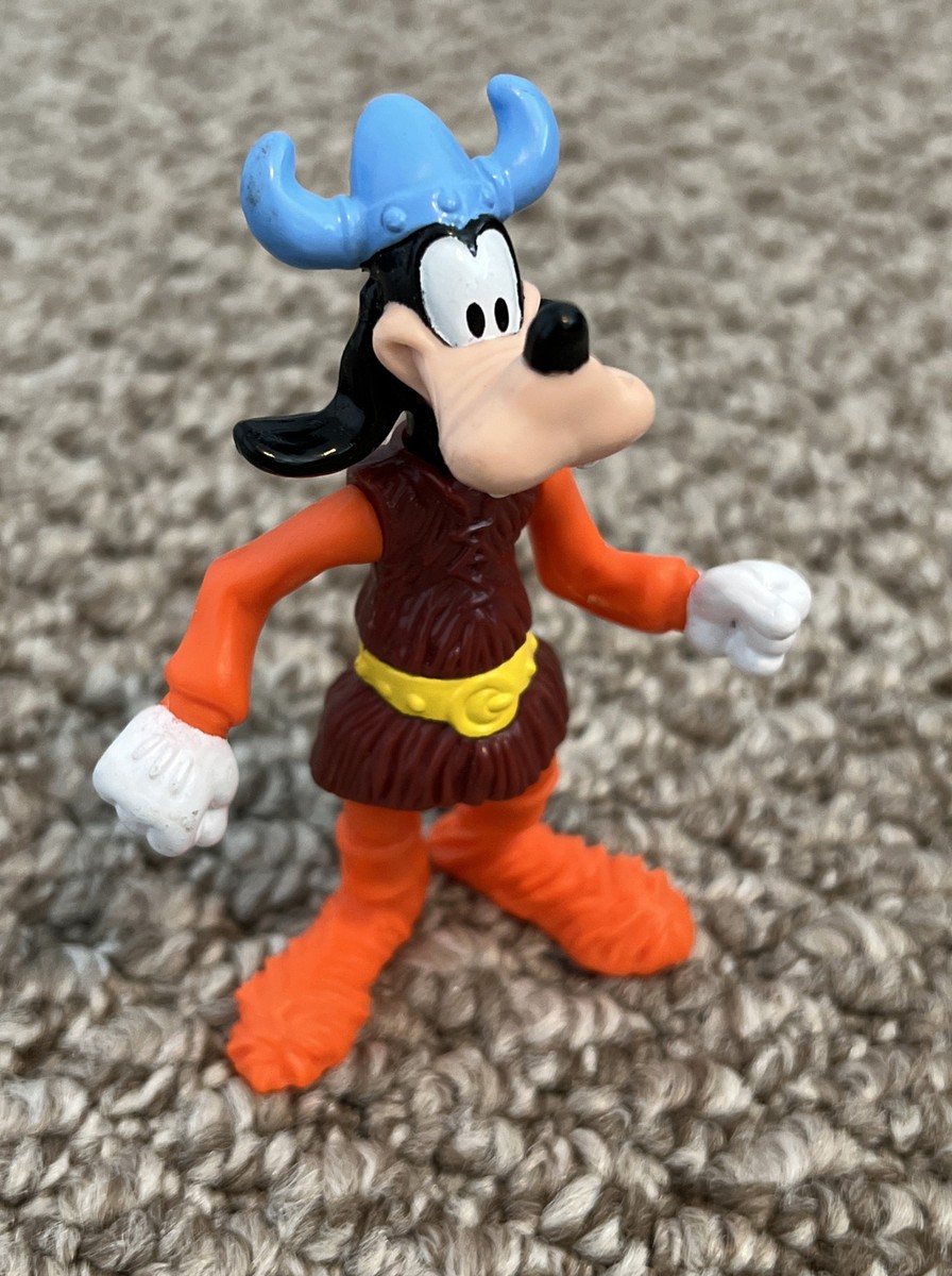 Vintage Disney Goofy Epcot Center Viking Figurine McDonalds Toy
