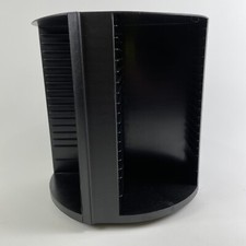 Laserline 80 CD Compact Disc Storage Holder Rotating Spinning Tower Carousel