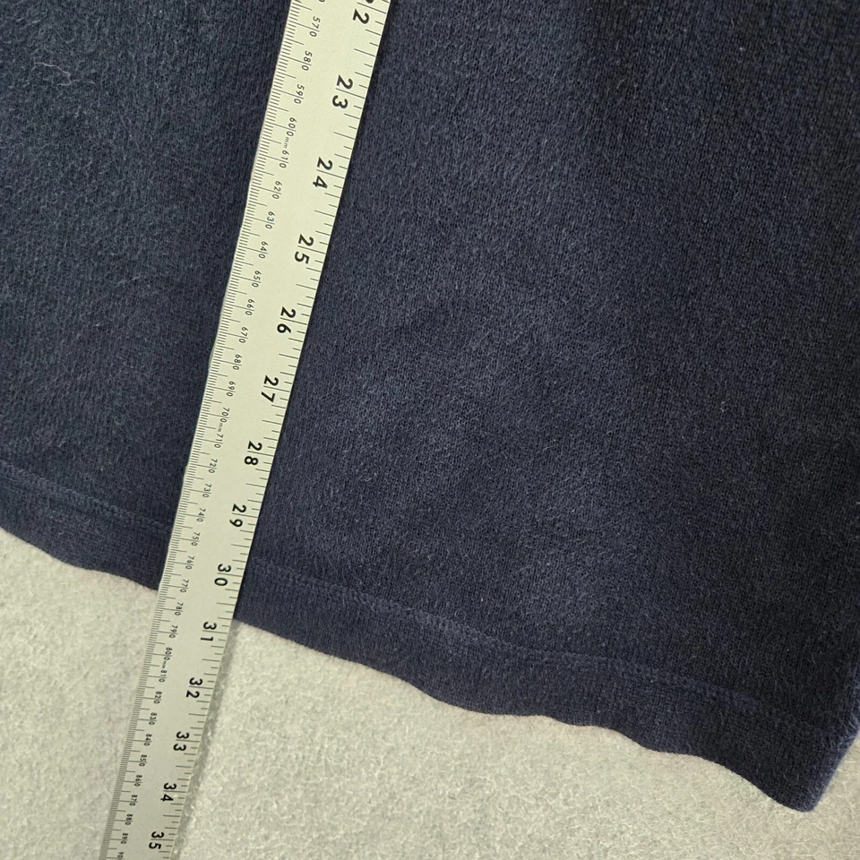 Eddie Bauer Hombres Sudadera Grande Alta Azul Cuello Redondo Manga Larga Pullover Algodón Foto 4 de 4