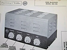 DON McGOHAN MG-18B AMPLIFIER PHOTOFACT