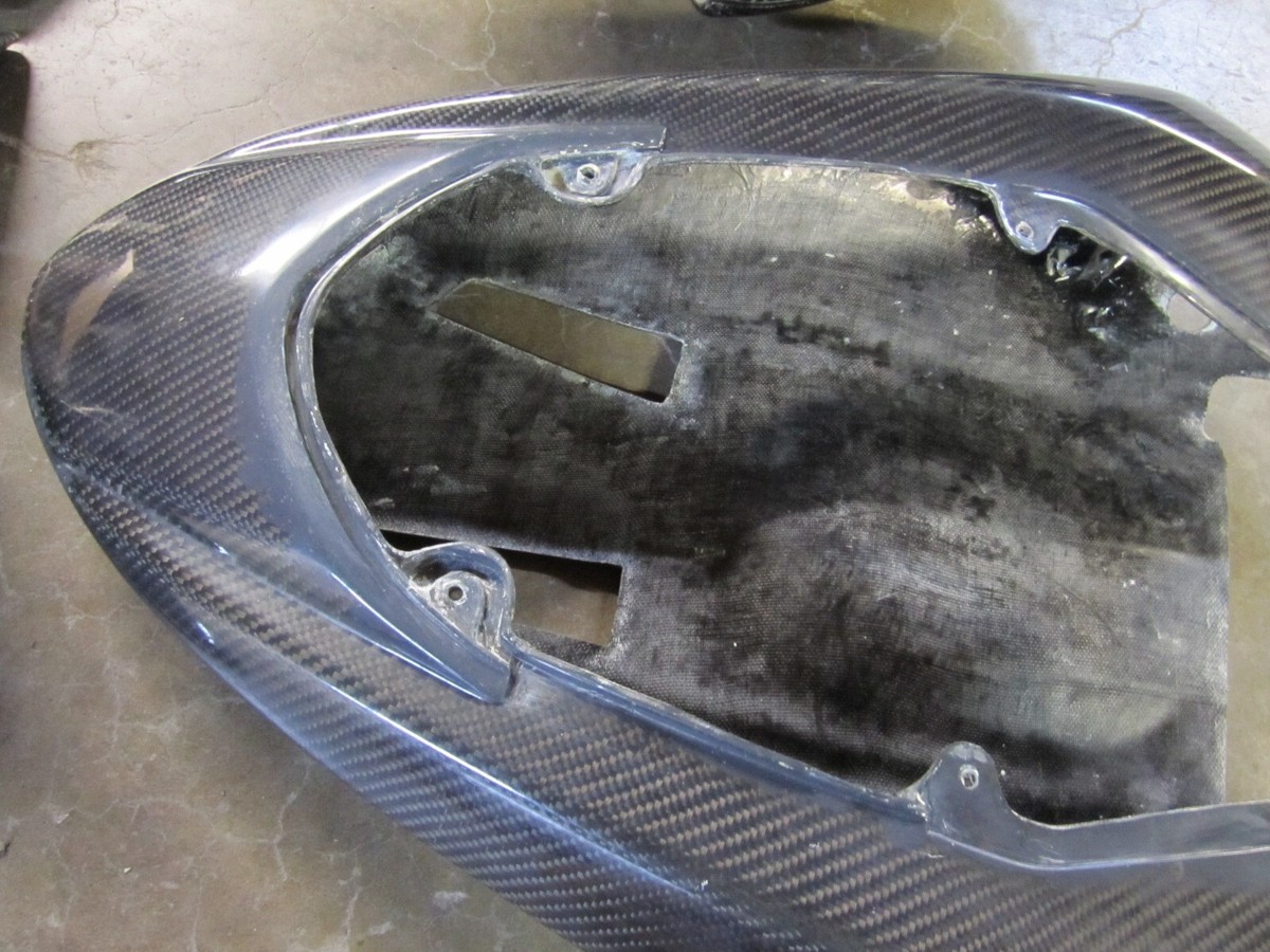 Carbon Fiber Fairing Kit Set Bodywork Upper Side Tail for 04