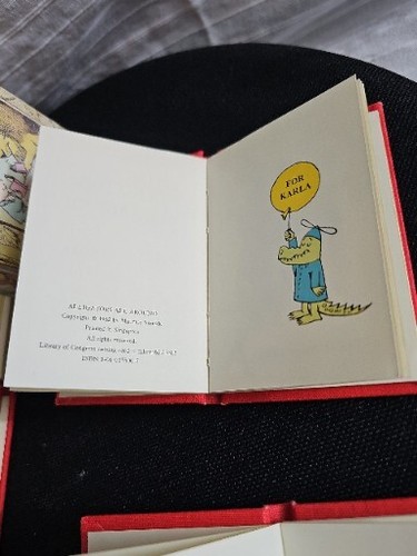 Vintage Nutshell Library by Maurice Sendak Harper Collins 1962 4 Mini Books - Picture 7 of 12